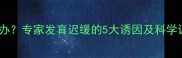八个月宝宝不会翻身怎么办专家发育迟缓的5大诱因及科学训练法附成长对照表