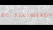 儿童血铅超标危害全家长必知的家庭防护与科学应对指南