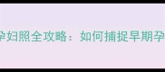孕12周不显怀拍孕妇照全攻略如何捕捉早期孕肚的精致瞬间