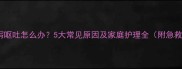 宝宝腹泻呕吐怎么办5大常见原因及家庭护理全附急救指南