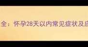 早孕反应全怀孕28天以内常见症状及应对指南