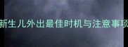 最新指南新生儿外出最佳时机与注意事项家长必看