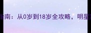 儿童明星培养指南从0岁到18岁全攻略明星家庭教育真相