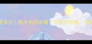 孕期BMI正常范围是多少新手妈妈必看科学控体重宝宝健康发育全攻略