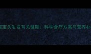 0-3岁宝宝头发发育关键期科学食疗方案与营养补充指南