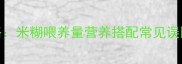 6个月宝宝辅食添加全攻略米糊喂养量营养搭配常见误区大公开新手妈妈必看