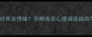 孕期如何科学应对丧亲情绪孕期丧亲心理调适指南与母婴护理要点