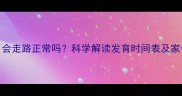 宝宝十个月会走路正常吗科学解读发育时间表及家长应对指南