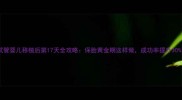 试管婴儿移植后第17天全攻略保胎黄金期这样做成功率提升30
