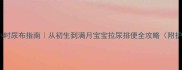 新生儿24小时尿布指南从初生到满月宝宝拉尿排便全攻略附护理要点