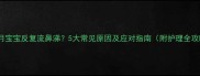 10个月宝宝反复流鼻涕5大常见原因及应对指南附护理全攻略