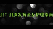 婴儿多久开始流泪泪腺发育全及护理指南0-3岁必看