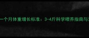 新生儿第一个月体重增长标准3-4斤科学喂养指南与发育指标