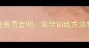 0-3岁宝宝喊爸爸黄金期最佳训练方法和注意事项全