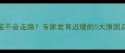 15个月宝宝不会走路专家发育迟缓的5大原因及干预措施