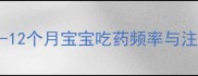 婴儿用药间隔时间表3-12个月宝宝吃药频率与注意事项附喂药技巧