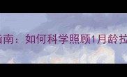 新生儿护理与宠物养护指南如何科学照顾1月龄拉布拉多与婴儿的黄金月