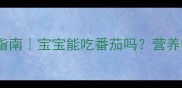 七个月宝宝辅食指南宝宝能吃番茄吗营养师教你正确添加