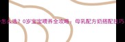 新生儿奶粉怎么选0岁宝宝喂养全攻略母乳配方奶搭配技巧与注意事项