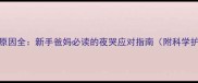 婴儿夜啼原因全新手爸妈必读的夜哭应对指南附科学护理方案
