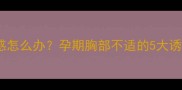 孕妇胸口闷胀感怎么办孕期胸部不适的5大诱因与应对指南