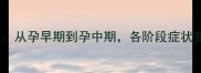 孕吐缓解时间表从孕早期到孕中期各阶段症状变化及应对策略