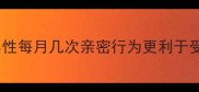 备孕夫妻必看正常男性每月几次亲密行为更利于受孕附孕前检查清单
