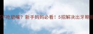 两个月宝宝不吃奶嘴新手妈妈必看5招解决出牙期拒奶难题