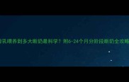 母乳喂养到多大断奶最科学附6-24个月分阶段断奶全攻略