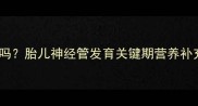 怀孕三个月后叶酸该停了吗胎儿神经管发育关键期营养补充全指南附科学建议