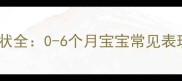 新生儿戒断症状全0-6个月宝宝常见表现及应对指南