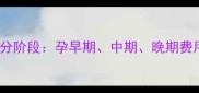 全国孕妇产检费用分阶段孕早期中期晚期费用明细及注意事项