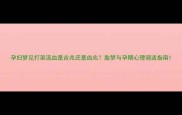 孕妇梦见打架流血是吉兆还是凶兆胎梦与孕期心理调适指南