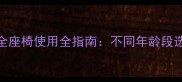 0-12岁宝宝安全座椅使用全指南不同年龄段选择与注意事项