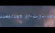 6个月宝宝辅食添加必看橙子什么时候吃营养与风险全